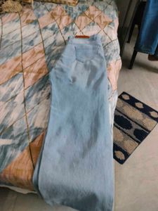 Light Wash Wide Leg Jeans