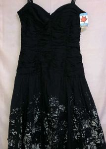 Black Floral Sundress
