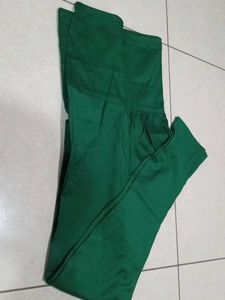 Hand Stiched Green Festive Kurta Set