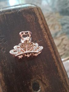 Sparkly Rose Gold Hair Clip