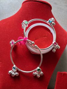 Silver Anklets 1 To 3 Years