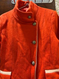 Orange long Coat