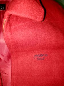 Korean Cherry Red Jacket