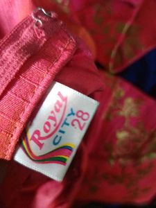 Girls' Festive Pink Dress