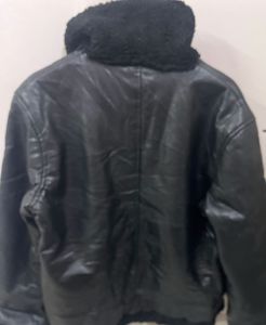 Black Faux Leather Jacket