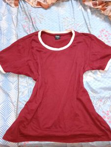 Maroon Top
