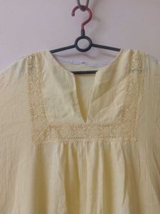 Casual Yellow nighty