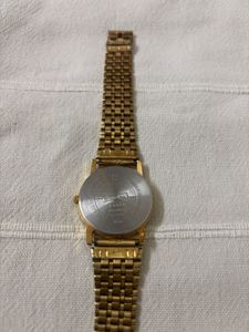 Sonata Quartz White Dial Metal Strap Watch