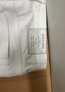 Jack &amp; Jones White Skinny Jeans