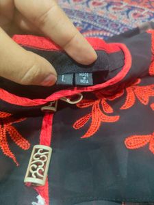 Black Jacket Kurti