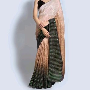BOLLYWOOD TREND SEQUIN SAREE