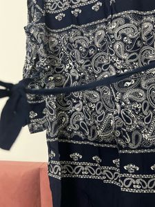 Paisley Print Tunic Top
