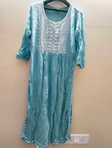 Light Blue Maxi Dress