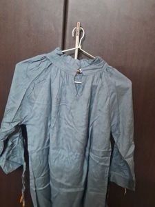 Grey &#39;Love the World&#39; Tunic