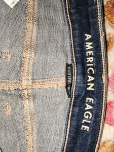Distressed American Eagle Jeans