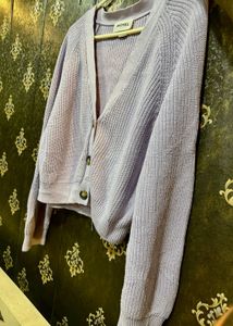 Blue Knit Cardigan🦋🌸