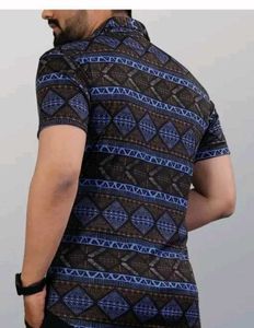 Patterned Men&#39;s Shirt