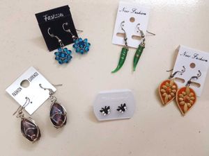 Five Earrings Set