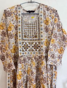 Floral Embroidered Dress