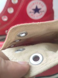 Red Converse Sneakers