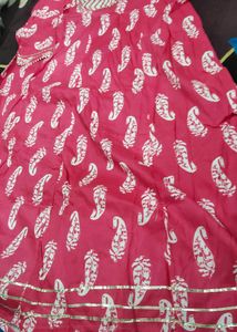 Frock Pant Dupatta Set