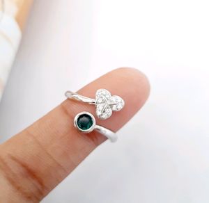 925 Silver Adjustable Ring