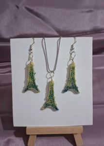 Eiffel Tower Jewelry Set