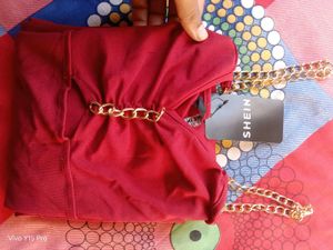 Red Dress for fairy ❤️🧚🧿 || Chain Strap