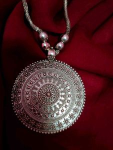 Combo Of Two Necklace Set - Silver and Gold