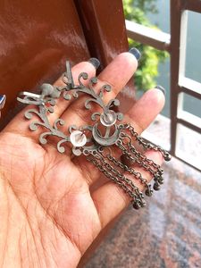 Oxidized Ear Cuffs