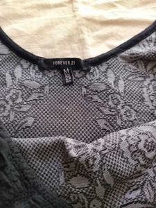 Bodycon Dress (Flowers Textured)