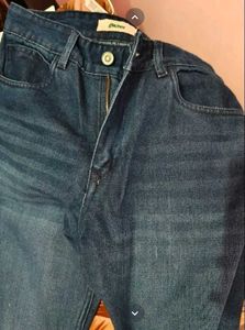 Wide Leg Denim Jeans