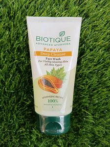 Biotique Papaya Deep Cleanse Face Wash