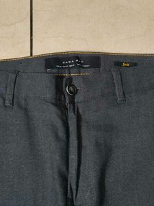 Men's Dark Grey Casual Pants