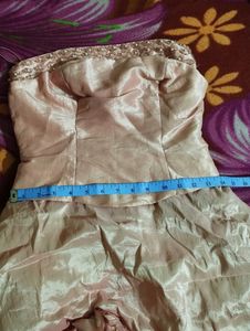 Pink Taffeta Ball Gown