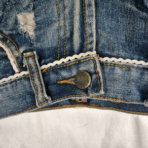 Rugged Denim Shorts