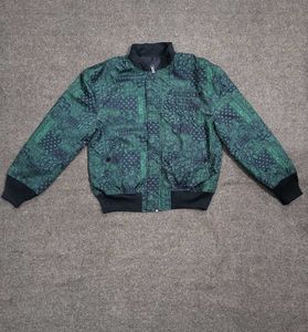 Irish Bandana Reversible Full Zip Bomber Jacket