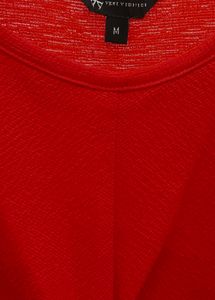 Red ♥️🍒 Crop Top With Knot 🪢 Detailing