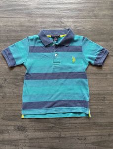 Bundle of 2 Polo T-shirts and a shirt For Boys