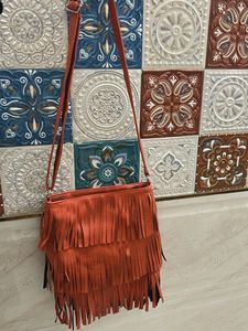 Fringe Crossbody Bag