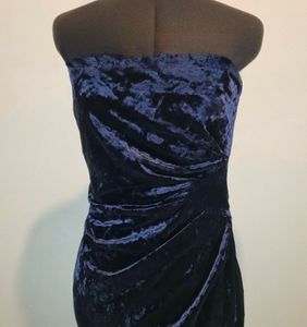 Fashionnova Velvet Fall Dress