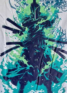 Roronoa Zoro Printed Tshirt