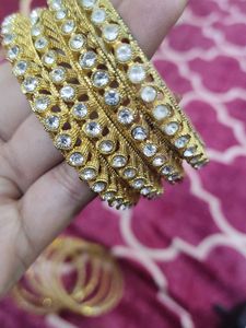 Gold Plated Bangles