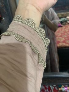Partywear Suit With Big Adjustable Ring Free
