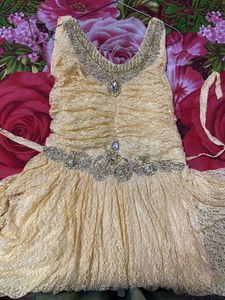 Hand Embroidered Ethnic Gown