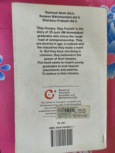 Stay Hungry Stay Foolish