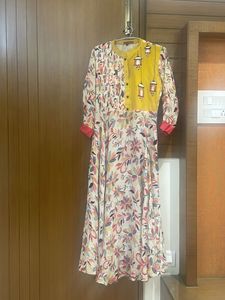 Floral Print Kurta