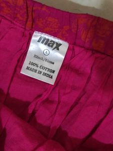 Max Pink And Orange Skirt
