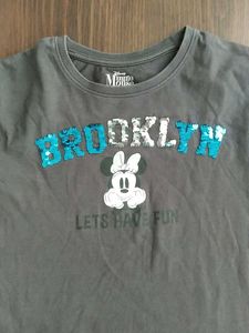 Brooklyn Mickey Mouse Long Sleeve Shirt