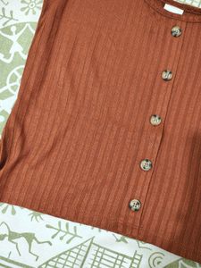 H&amp;M Ribbed Vest Top (34-36)